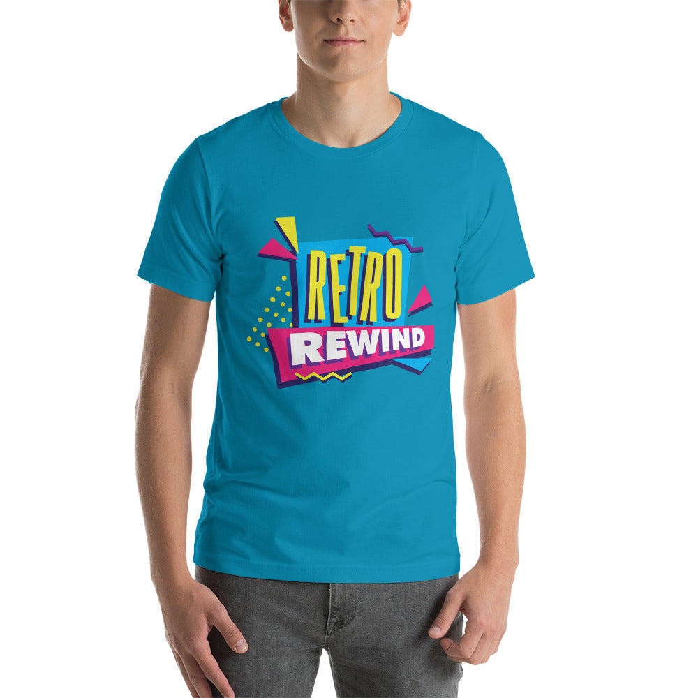 Retro Rewind 80s Logo Unisex Premium Tee