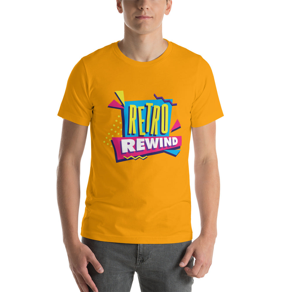 Retro Rewind 80s Logo Unisex Premium Tee