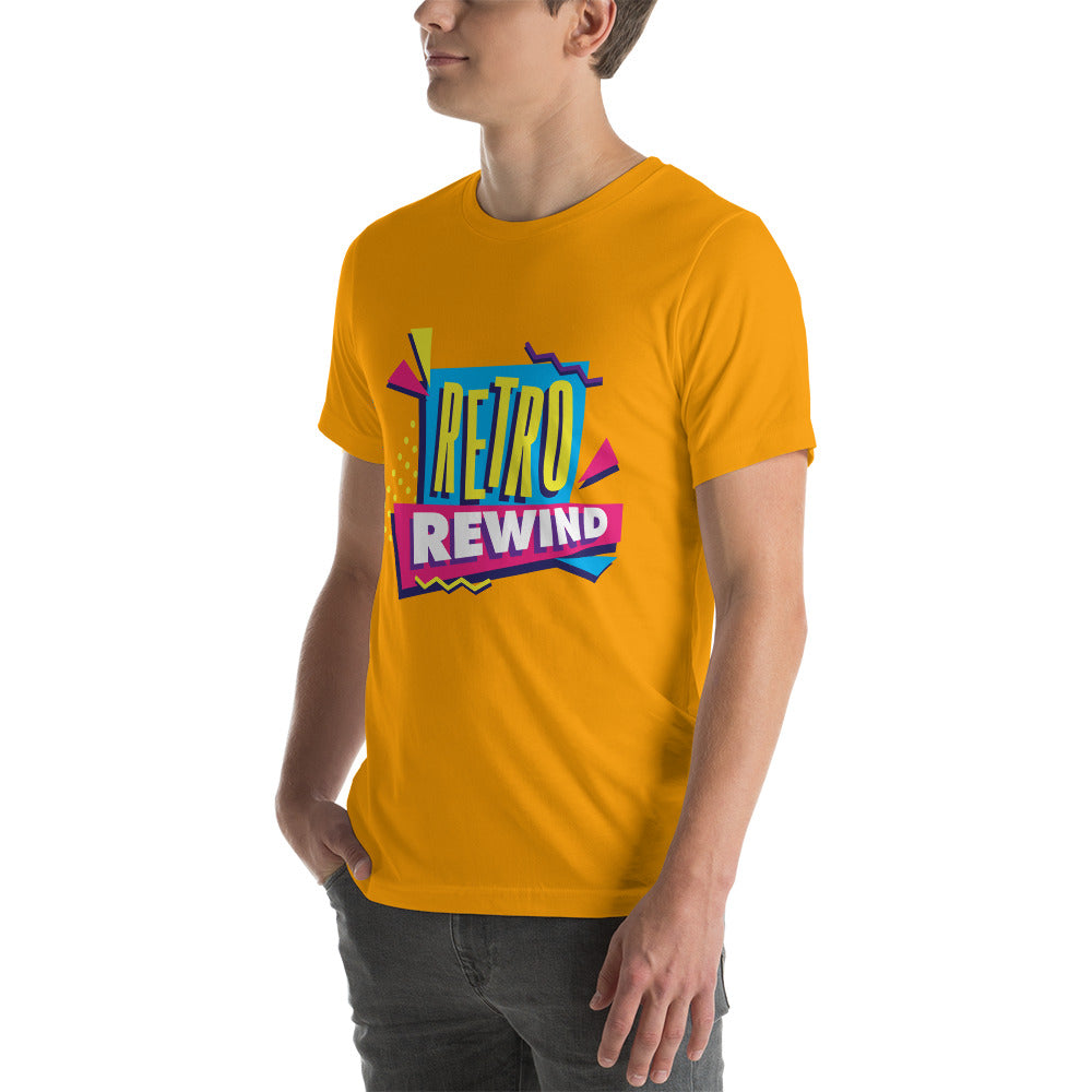 Retro Rewind 80s Logo Unisex Premium Tee