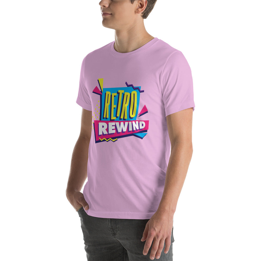 Retro Rewind 80s Logo Unisex Premium Tee