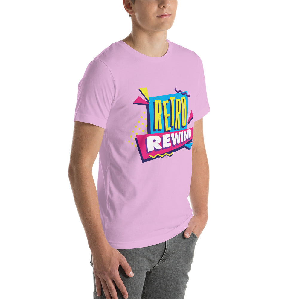 Retro Rewind 80s Logo Unisex Premium Tee