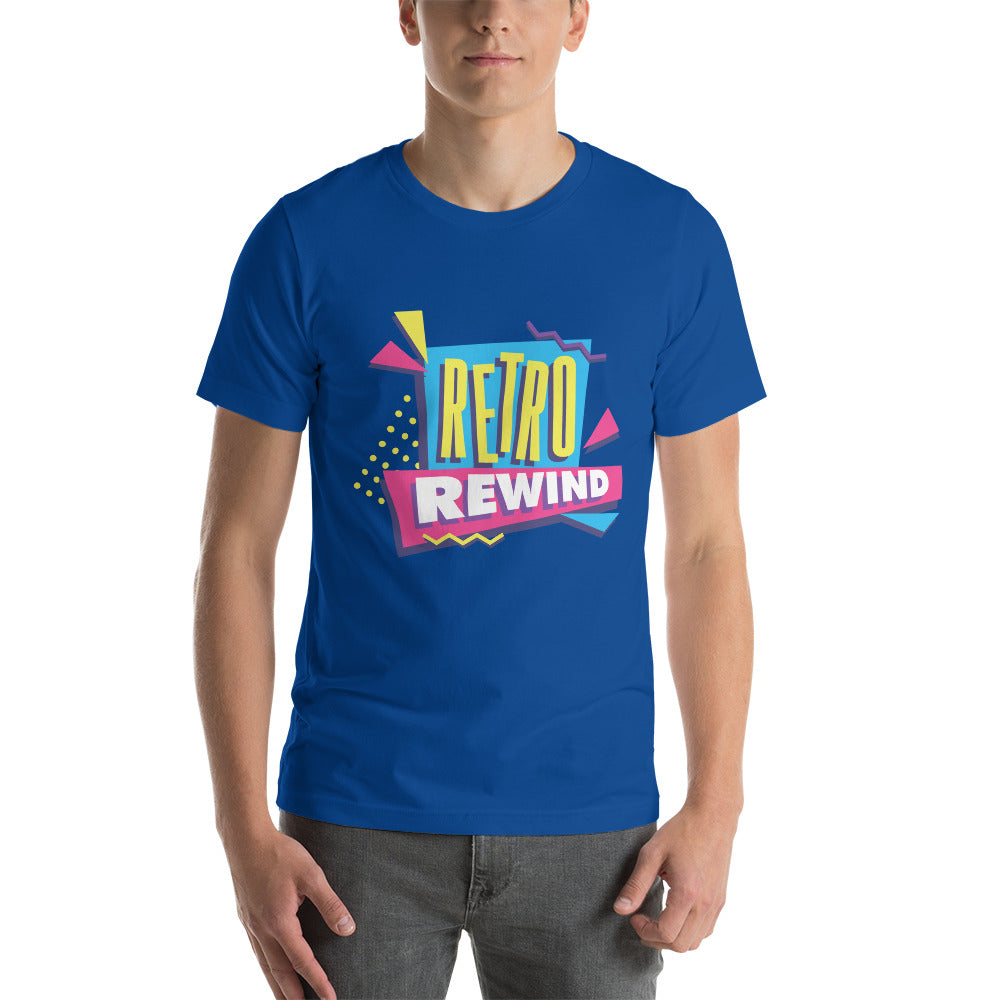 Retro Rewind 80s Logo Unisex Premium Tee