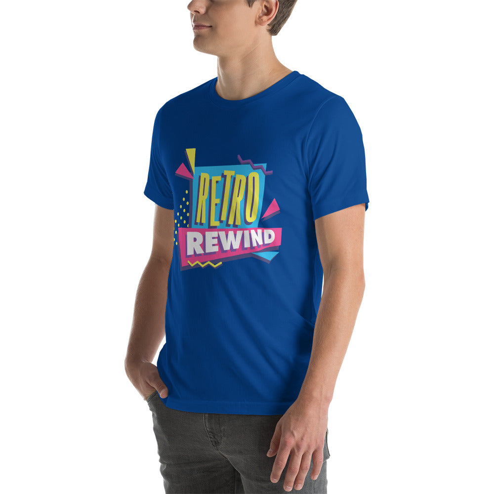 Retro Rewind 80s Logo Unisex Premium Tee